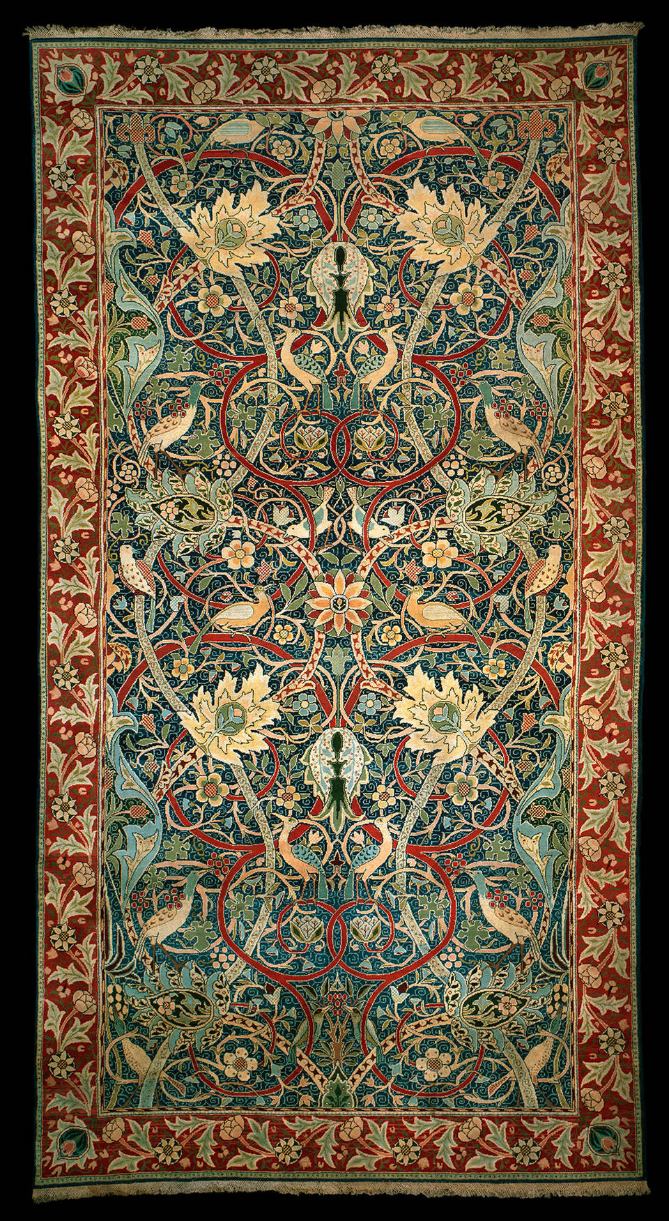WXQHYD William Morris Lienzo de la l/ámina El Victoria and Albert Museum Exposici/ón de Carteles del Metro de Londres Art Nouveau Pintura decoraci/ón de la Pared Foto Stampata