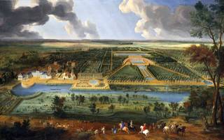 Photo of The Visit of Louis XIV to the Château de Juvisy, Pierre-Denis Martin, about 1700, Paris, France. Museum no. E.293-2013. © Victoria and Albert Museum, London 