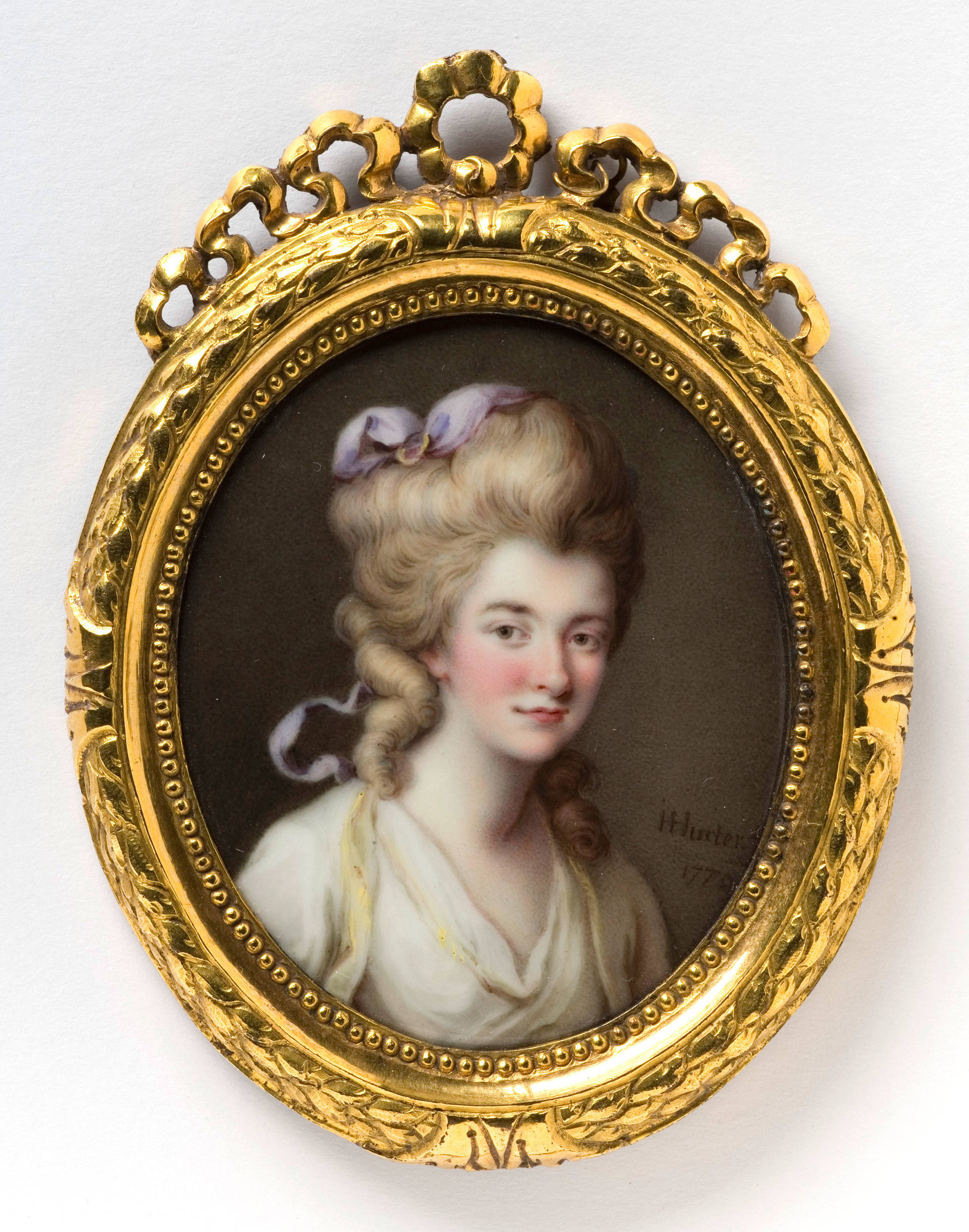 Portrait miniatures painted in enamel · V&A
