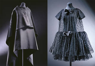 cristobal balenciaga baby doll dress