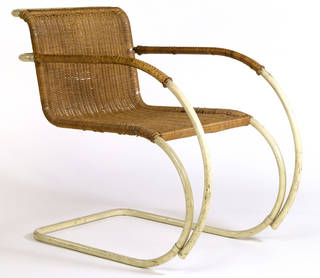 Photo of MR20, armchair, designed by Ludwig Mies van der Rohe, manufactured by Thonet, 1927, Germany. Museum no. T.40:1&2-2005. © Victoria and Albert Museum, London