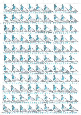 Rubber stamps and artist stamps photo