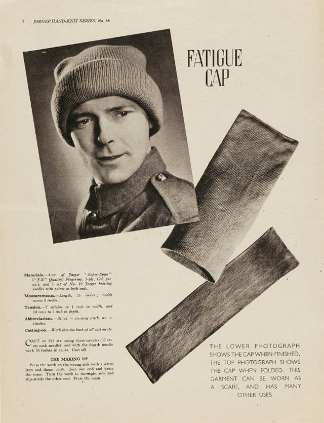 Ww2 Patterns 1940s knitting patterns · V&A