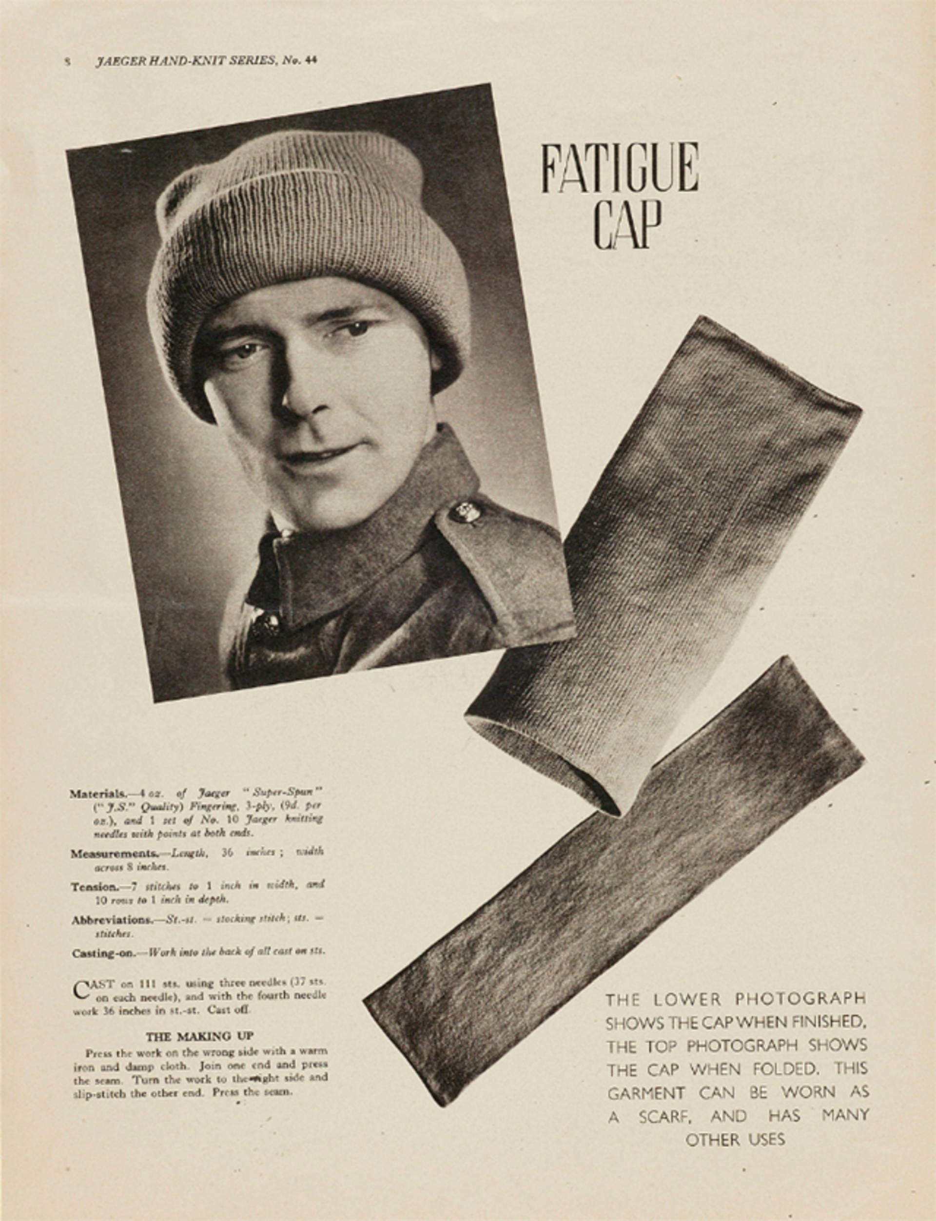 V&A · 1940s Knitting Patterns