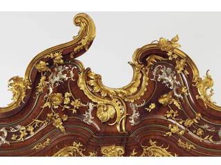 Background image: Writing cabinet (detail), probably by Michael Kimmel, 1750 – 55, Dresden, Germany. Museum no. W.63-1977. © Victoria and Albert Museum, London