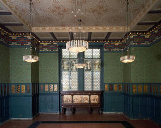 Gallery inside Victoria and Albert Museum in South Kensington