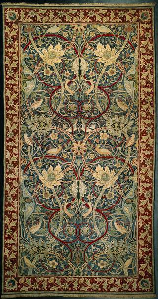 William Morris textiles · V&A