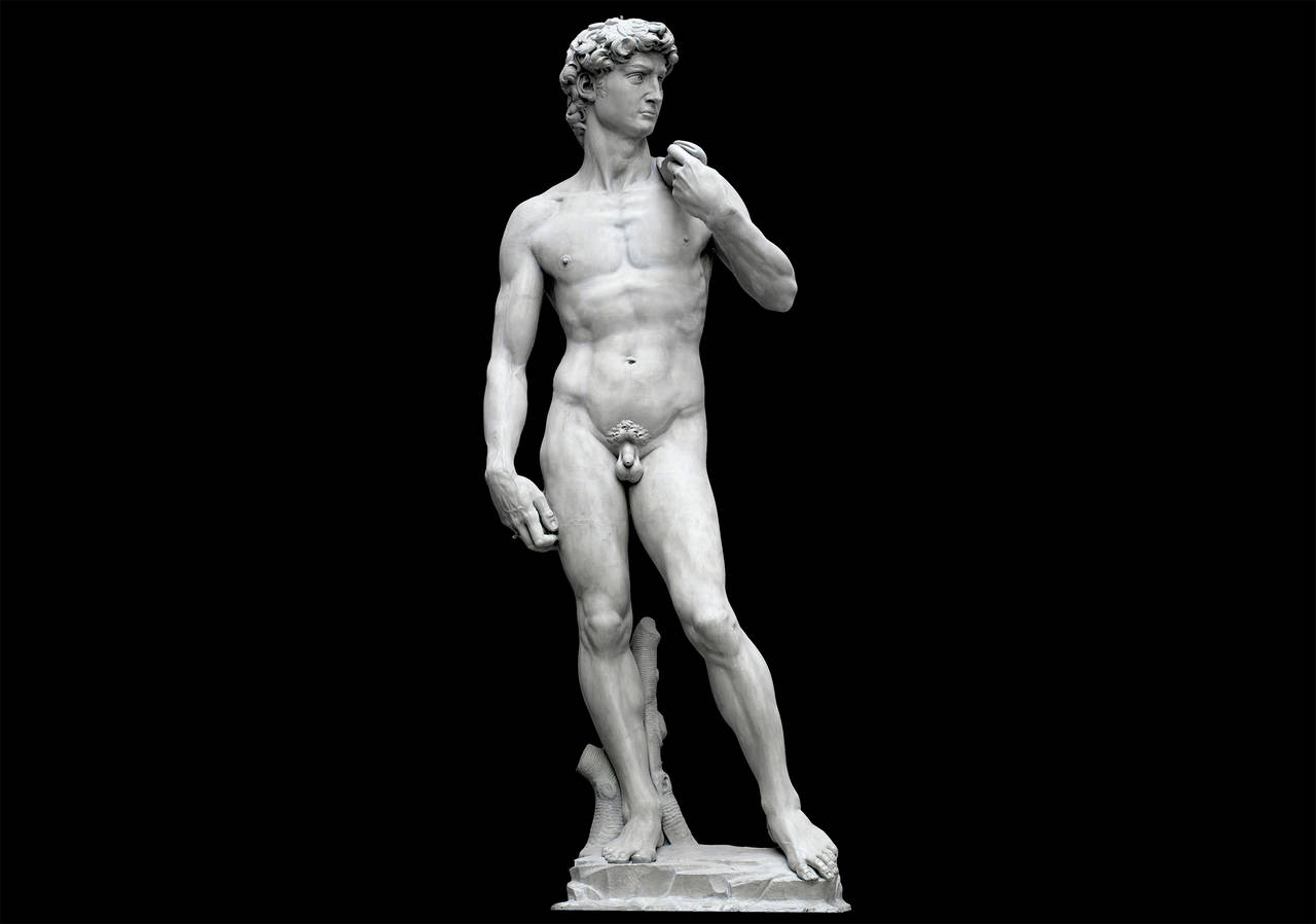 V&A Cast Court 的《大衛》石膏複製像｜來源：Victoria and Albert Museum