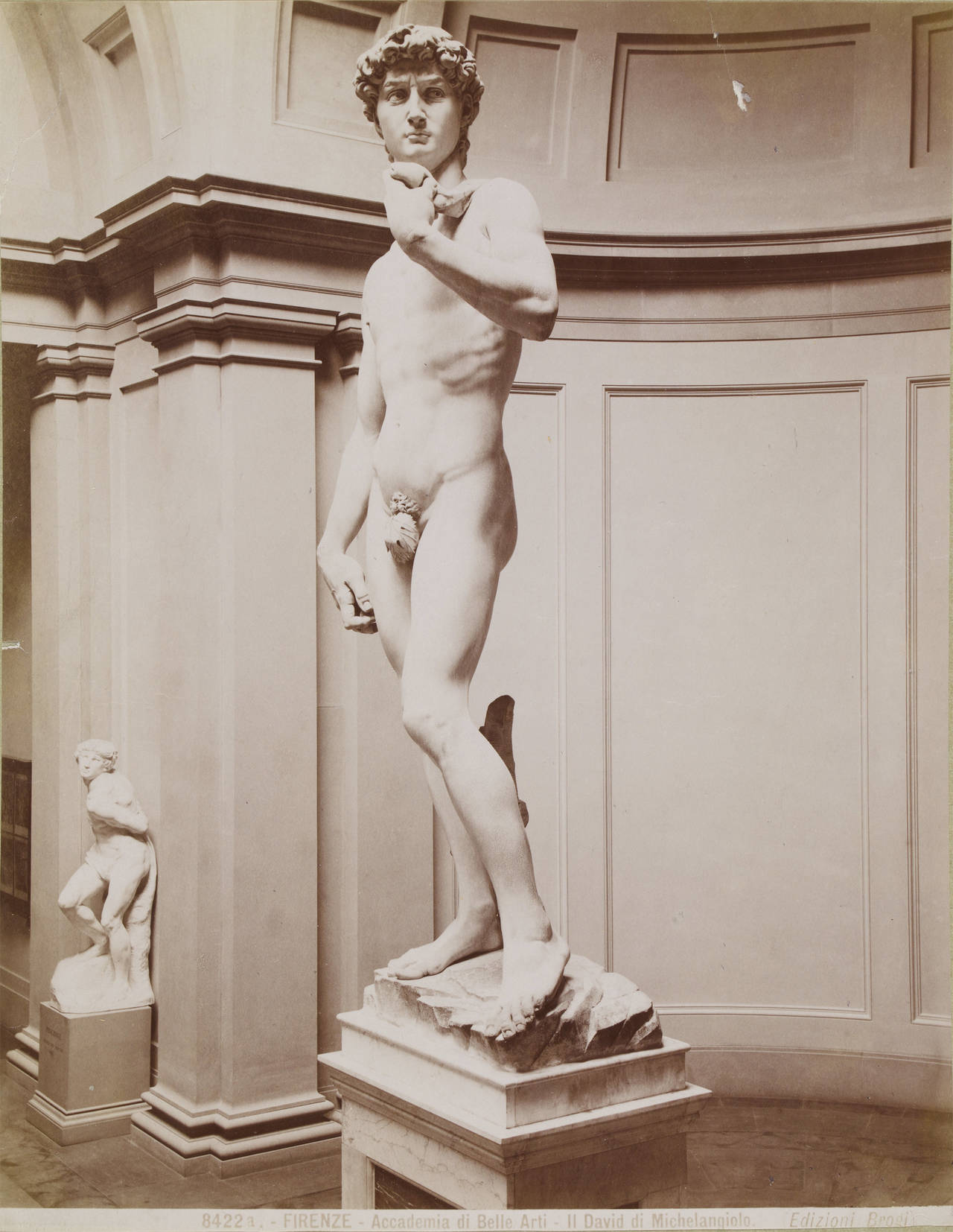 V&A 收藏的《大衛》無花果葉複製件｜來源：Victoria and Albert Museum