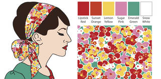 Mary Quant Inspired Pattern Design  photo