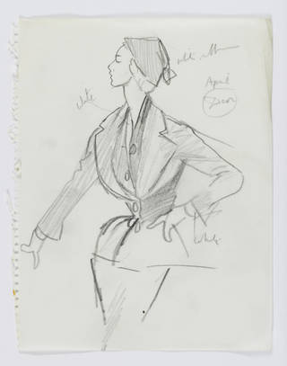 Christian Dior in the National Art Library photo