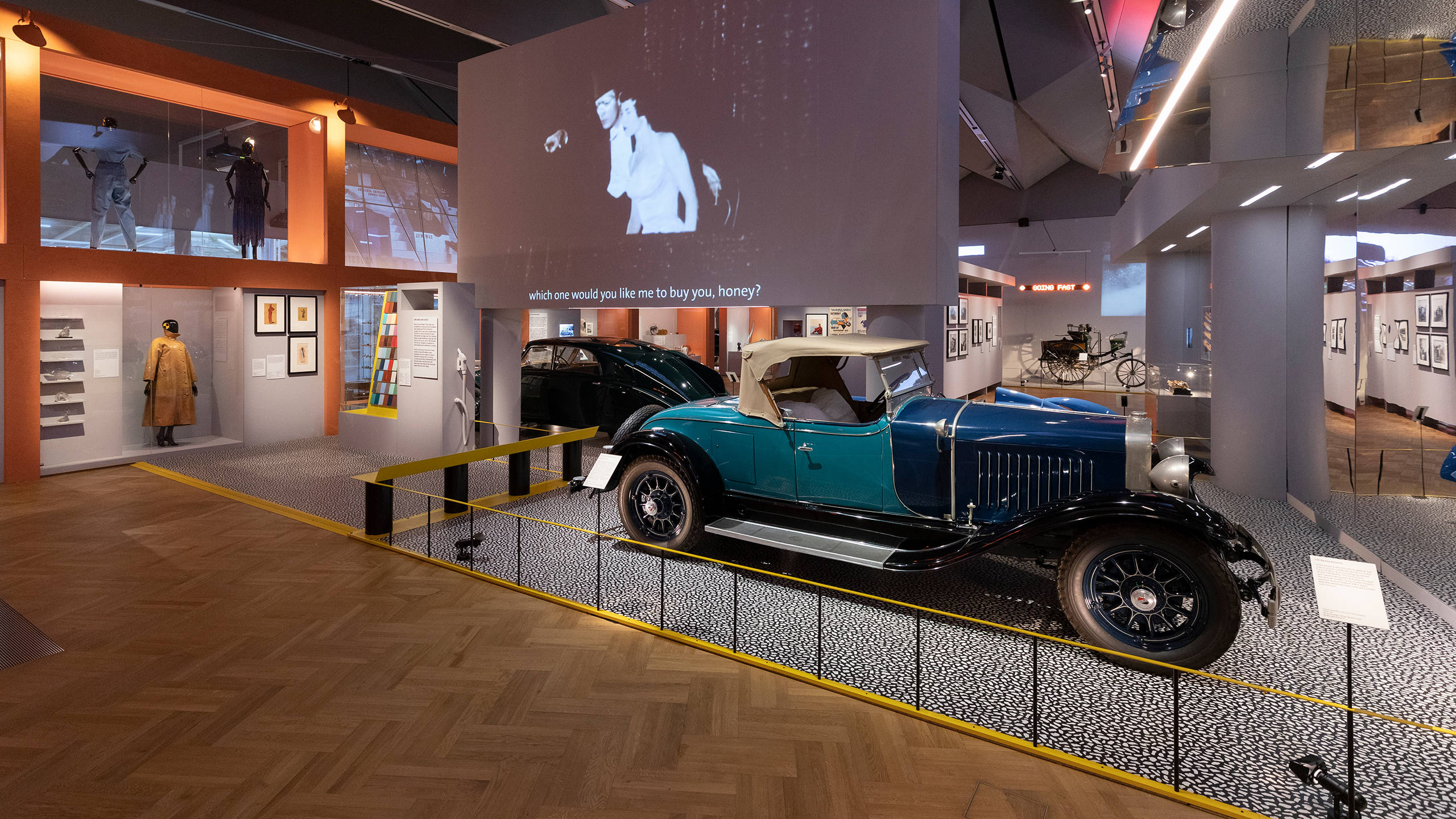Cars Accelerating the Modern World Exhibition at South Kensington · V&A