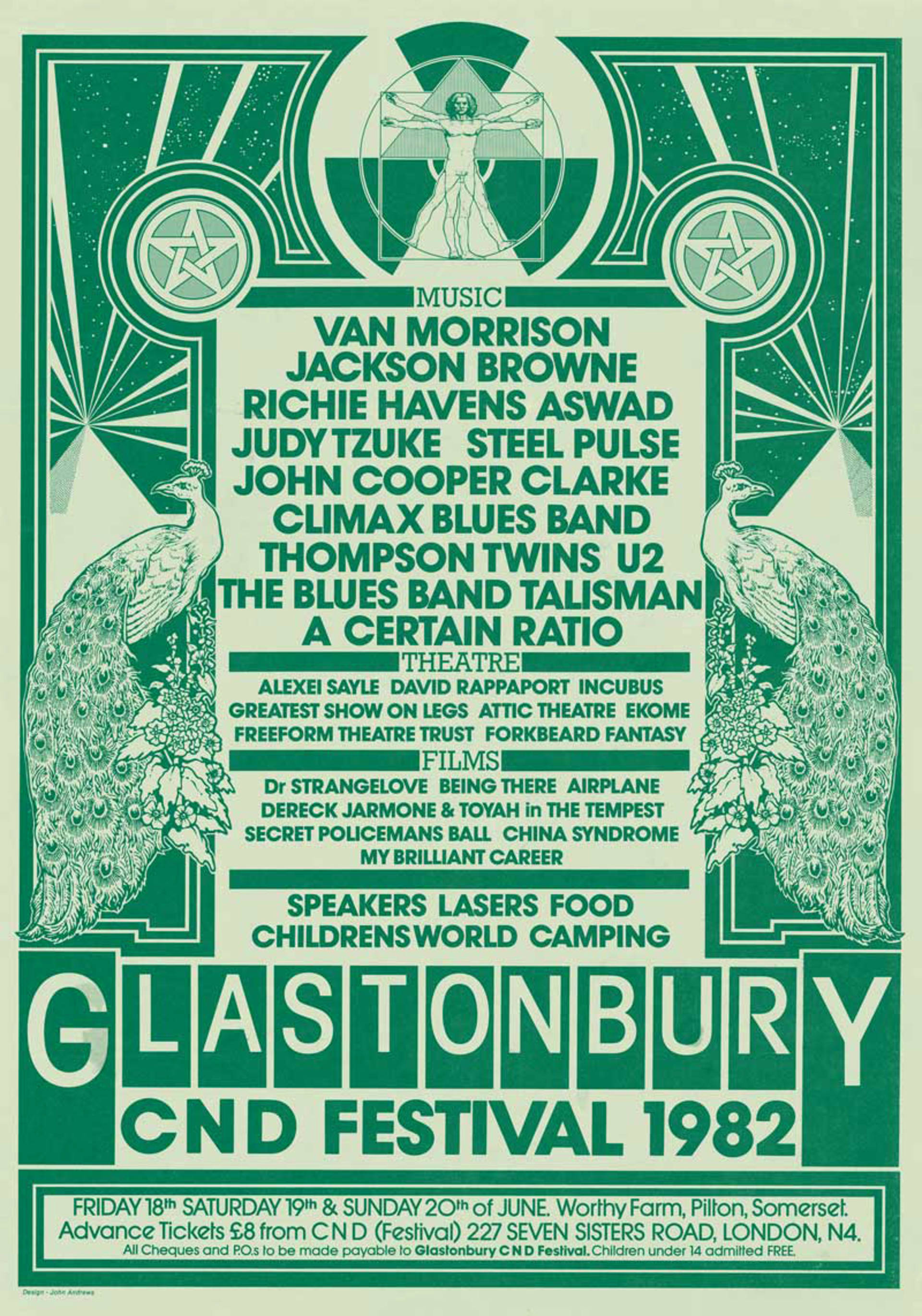 The history of Glastonbury Festival · V&A
