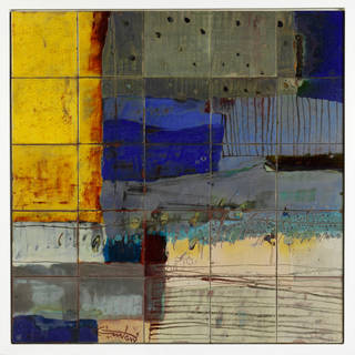 Tile panel, by Diaa El-Din Daoud