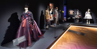 Fashion on display in the exhibition