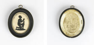 Front and back of the anti-slavery medallion