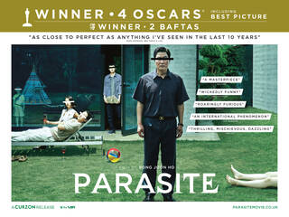 Parasite poster.