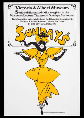 V&A Exhibition Poster,