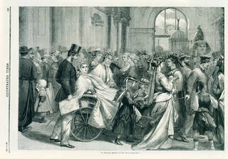 'An English family at the Paris Exhibition',