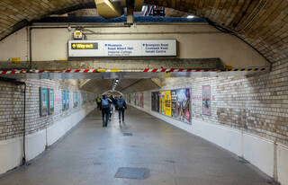 The Tunnel entrance
