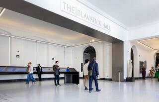 The Blavatnik Hall at the Exhibition Road entrance