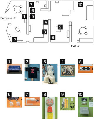 Exhibition map