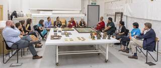 Screenshot of Early Career Research Fellowships in Cultural and Heritage Institutions website
