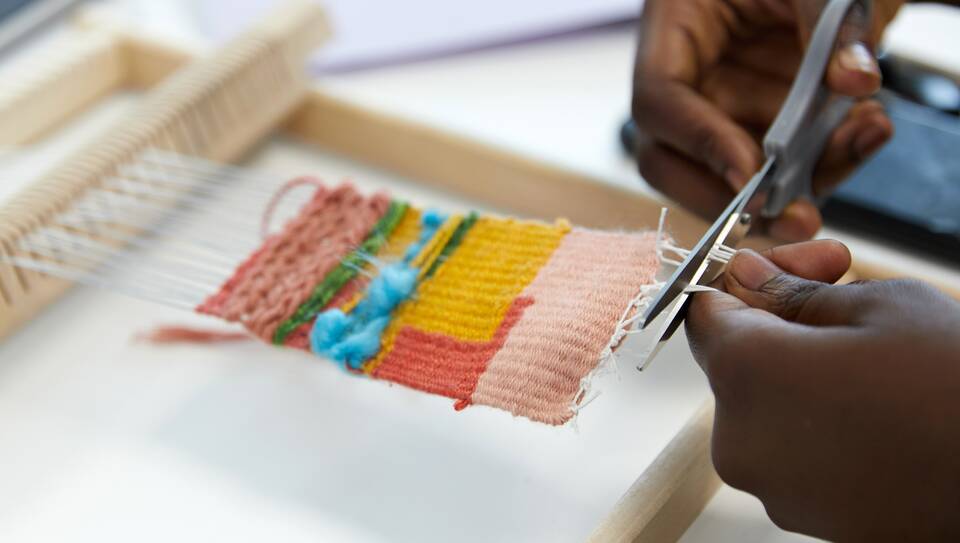Make-Lab: Weaving Workshop at Young V&A · V&A