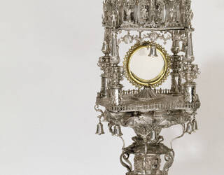 Monstrance, about 1525. Silver. Museum no. M.367-1956. © Victoria and Albert Museum, London