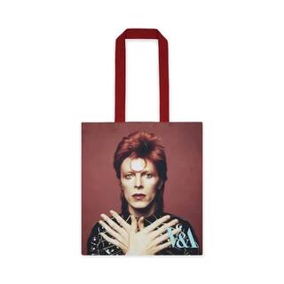 David Bowie Ziggy Stardust portrait tote bag