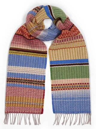 Delaroche wool scarf by Wallace Sewell