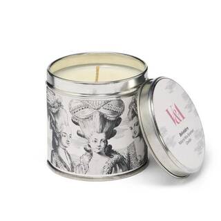Belvédère natural tin candle