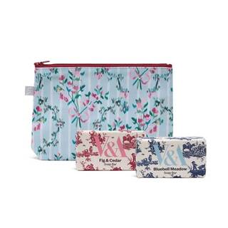 French Rococo soap and pouch set