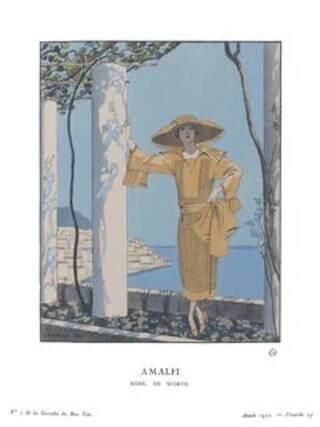 Amalfi, fashion plate