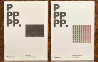 two book covers with P's 