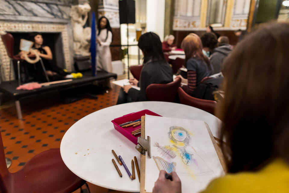 Live Drawing with Rosemary Jane Cronin