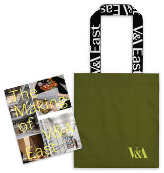 The Making of V&A East book & tote