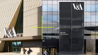 Image of V&A East Museum facade